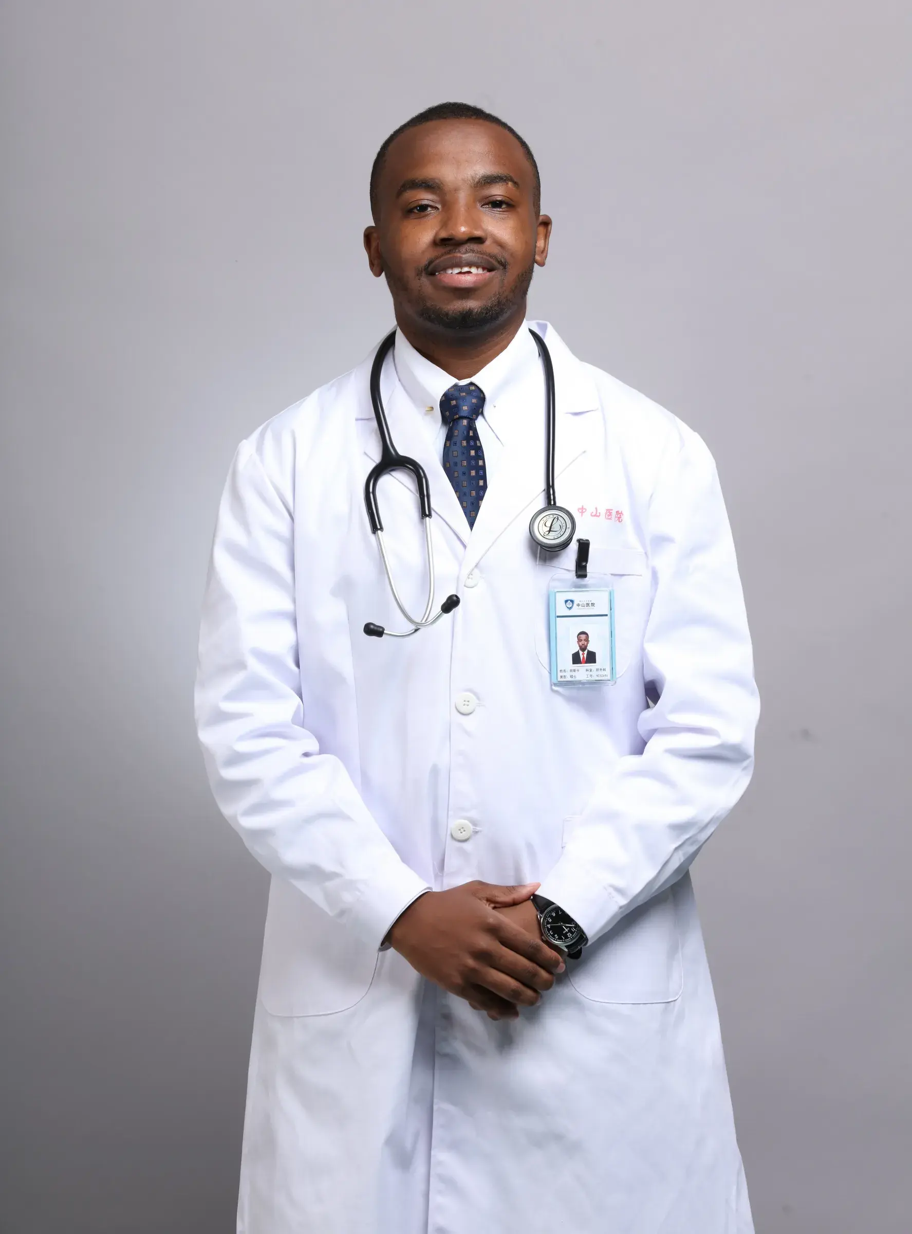 Dr. Pascal Kwangwari, physician-scientist in Shanghai